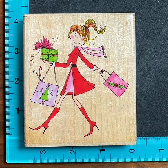 Penny Black “Favorite Time” Christmas Stamp - Picture 2 of 5